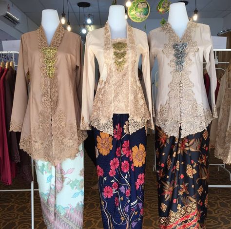 Kebaya Sulam, Kebaya Dress, Nude Color, Mocha, This Year, Cocktail Dress, Cream