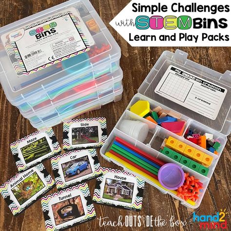 Halloween Stem Challenge, Stem Bins, Stem Boxes, Motion Activities, Halloween Stem, Stem Elementary, Teaching Stem, Stem Classroom, Tub Ideas