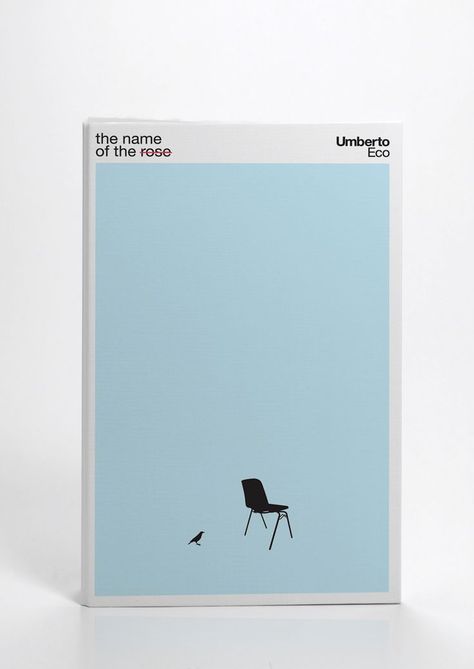 Minimalistic Magazine Cover, Famous Book Covers Illustrations, Bauhaus Book Cover, Minimalist Book Layout, Simplistic Book Covers, Minimalistic Cover Design, Minimal Magazine Design, Book Covers Minimalist, Minimalistic Book Cover Design