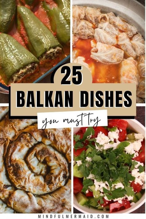 30 Incredible Balkan Foods That Will Make You Hungry Montenegro Food Recipes, Balkan Food Recipes, Croatian Food Recipes, Balkan Breakfast, Croatia Recipes, Montenegro Food, Balkan Cuisine, Belgrade Travel, Macedonian Recipes