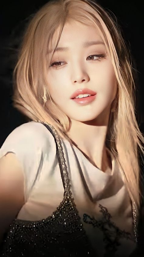 Blonde Asian, K Pop Wallpaper, I Love Girls, Girls Makeup, Blonde Girl, Inspirational Women, Daily Fashion, Korean Girl, K Pop