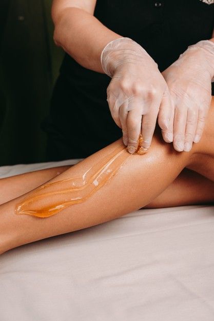 Leg Waxing Photos, Sugaring Photography, Sugaring Hair Removal Aesthetic, Body Waxing Aesthetic, Waxing Images, Waxing Photoshoot, Aesthetic Waxing, Body Wax Aesthetic, Waxing Photos