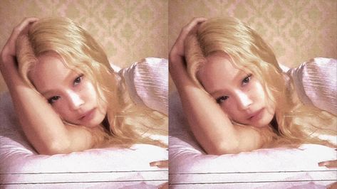 Blonde Jennie, Jennie Blonde, Jennie Fashion, Mantra, Blonde Hair, Black Pink, Blonde, Hair, Pink