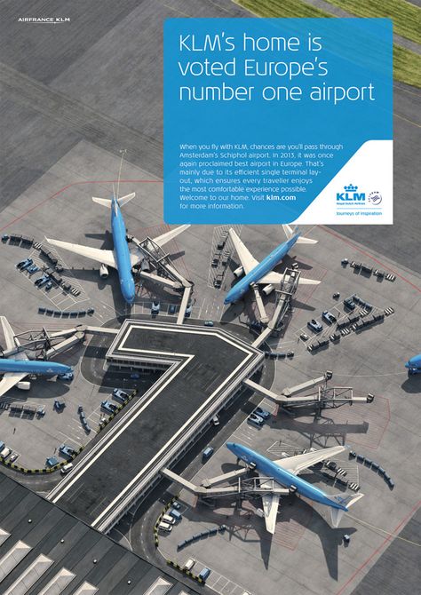 "KLM Pier Number One" at Schiphol Airport by Souverein , via Behance Amsterdam Airport Schiphol, Schiphol Airport, Klm Royal Dutch Airlines, Singapore Airlines, Air France, Creative Ads, Graphic Design Poster, Magazine Template, Creative Advertising