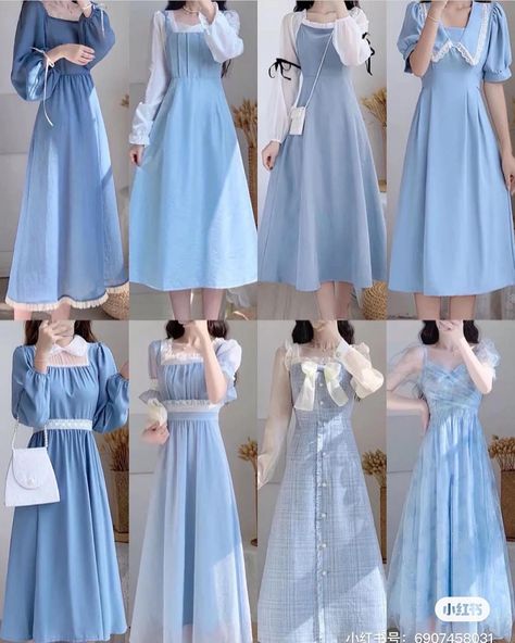 Cute Korean Dresses Girly, Dress Outfits Korean Style, Cute Korean Outfits Dresses, Korean Dress Style, Korean Dress Outfit, Cute Korean Dresses, Shopee Outfit, Dress Outfits Korean, Modest Girly Outfits