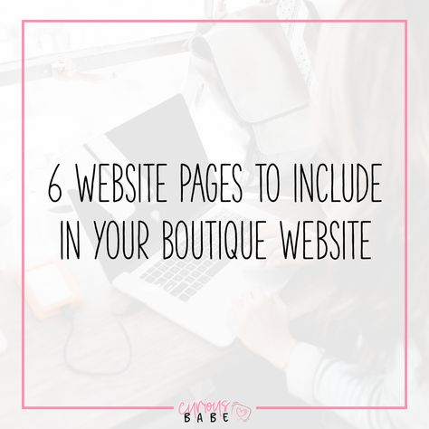 The information you share on your boutique website can make a huge difference when it comes to making or breaking a sale. Since your mode of interaction with your customer is YOUR website, it's important to provide answers to all the questions your customer maybe thinking about. Think of your webs Online Boutique Business, Boutique Marketing, Starting An Online Boutique, Boutique Website, Website Marketing, Boutique Business, Store Design Boutique, Modest Apparel, About Us Page