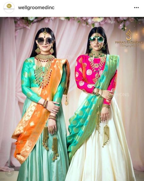 Marriage Clothes, Dupatta Draping, Blouse Lehenga, Lehenga Gown, Lehnga Dress, Lehenga Blouse Designs, Lehenga Blouse, Blouse Design Models, Indian Wedding Outfits