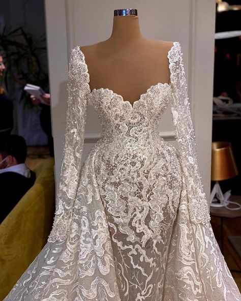 Valdrin Sahiti Dresses Wedding, Valdrin Sahiti Bridal, Valdrin Sahiti Dresses, Valdrin Sahiti, Wedding Dresses Black Women, Lovely Wedding Dress, Wedding Dresses Black, Classy Wedding Dress, Lace Dress Styles