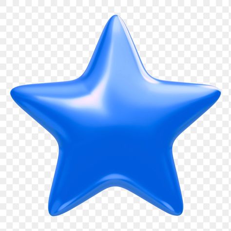 Blue Star Png, Sticker Transparent Background, Png Star, Star 3d, Star Png, Sticker Transparent, 3d Star, Star Blue, 3d Stickers