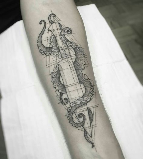 Cooking Tattoo, Culinary Tattoos, Angle Tattoo, Chef Tattoo, Minimalistic Tattoo, Famous Tattoo Artists, Octopus Tattoo Design, Tattoo Spots, Food Tattoos