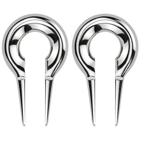 PRICES MAY VARY. STYLE: Keyhole Weighted Gauge Stretcher Hanging Tapers MATERIAL: 316L stainless steel SIZES AVAILABLE: from 2GA (6mm) to 00GA (10mm) SOLD AS A PAIR Body Jewelry Piercing, Body Piercing Jewelry, Stainless Steel Material, Piercing Jewelry, Body Jewelry, Snap Closure, Shoes Jewelry, Modern Style, Mens Jewelry