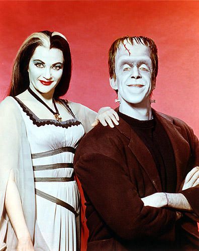 the munsters | The Munsters in Color Munsters Tv Show, Eddie Munster, Richard Hamilton, Herman Munster, The Munster, Lily Munster, Yvonne De Carlo, Creepy Christmas, Jasper Johns