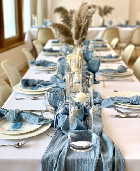 Buffet Theme, Confirmation Party, Blue Bridal Shower, Birthday Dinner Party, Picnic Decorations, Denim And Diamonds, Sage Wedding, בר מצווה, Wedding Order