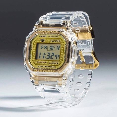 I’m not a G-Shock guy but I must admit that these transparent ones look kinda cool 🤔 〰️ 📸 DM for credit . . . . . #cartier #gucci #fendi… Casio Vintage Watch, Casio Vintage, Digital Sports Watches, Led Watch, Retro Watches, Watch For Women, G Shock Watches, Watch Lover, Girls Watches