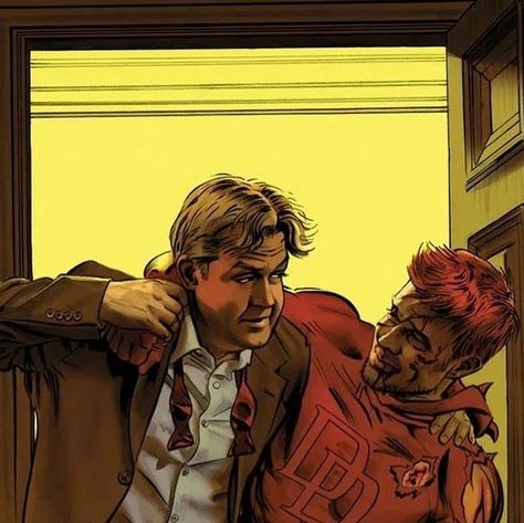 On This Day In Comics on Instagram: "Best friend & law partner of Matt Murdock AKA @daredevil, Foggy Nelson first appeared in @marvel’s ‘Daredevil #1’ on February 4th, 1964. 🎯⚖️🥷🏼 (🎨: ‘Foggy & Matt’ by @mikemayhewstudio) #onthisdayincomics #foggy #foggynelson #nelsonandmurdock #bullseye #daredevil #matthewmurdock #benjaminpoindexter #elektranatchios #charliecox #daredevilnetflix #mattmurdock #themanwithoutfear #manwithoutfear #jonfavreau #marvelstudios #daredevilcomics #eldenhenson #marvelco Foggy Nelson Comics, Daredevil Foggy, Bullseye Daredevil, Foggy Nelson, Matthew Murdock, Elektra Natchios, Daredevil Netflix, Roy Harper, Jon Favreau