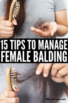 Female Balding, Natural Hair Remedies, Make Hair Thicker, Natural Hair Growth Remedies, Female Pattern Baldness, Thin Hair Styles For Women, Brown Spots On Face, Bald Hair, Home Remedies For Hair