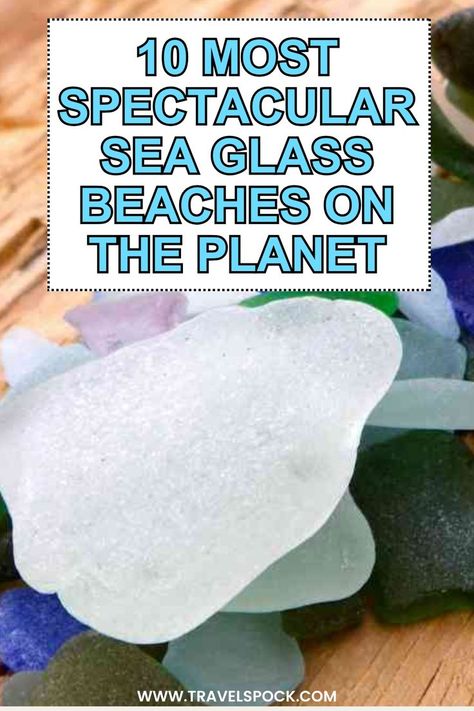 Sea glass is a beautiful pebble or gem-like material that washes up on beaches across the world. Finding sea glass for your collection is often a big treasure hunt, but there are some places where sea glass is exceptionally abundant. Check out the 10 Most Spectacular Sea Glass Beaches Sea Glass Rarity Chart, Sea Glass Hunting, Glass Pebble Beach, Sea Glass Diy, Sea Glass Art Diy, Edisto Beach, Beaches To Visit, South Carolina Beaches, Exotic Beaches