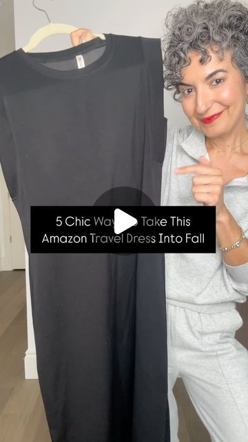 GRAZIA | DAILY STYLE INSPO on Instagram: "5 CHIC WAYS TO TAKE THIS AMAZON TRAVEL DRESS INTO FALL 🍂 // This dress might go down as my favorite Amazon fashion purchase of 2024 and I know so many of you are fans too! What I love most about it is how versatile it is, and how easily it will work for more than one season. The quality is 💯 and best of all super affordable! . I styled it here 5 ways that you can wear right now and into chillier weather!  . I’ll link it for you in LTK and September reels! 😘 . . . #amazon #amazonfinds #fallstyle #dressstyle #chicoutfits" How To Style A Maxi Dress, Capsule Wardrobe Dresses, Clothing Capsule, Outfits For Spain, Amazon Travel, Capsule Outfits, Travel Dress, Fall Capsule Wardrobe, Fall Clothes