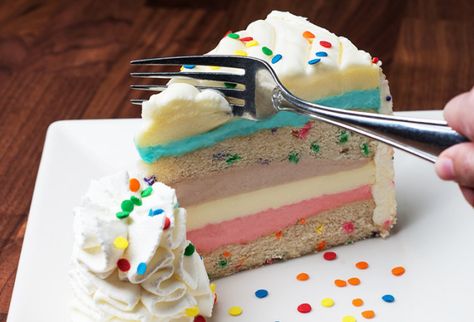 Cheesecake Factory Is Releasing A Funfetti Flavor, So It's Time To Celebrate Cheesecake Factory Birthday, Unique Cheesecake Flavors, Celebration Cheesecake, Unique Cheesecake, Funfetti Cheesecake, National Cheesecake Day, Cheesecake Factory Recipes, The Cheesecake Factory, Cheesecake Lovers