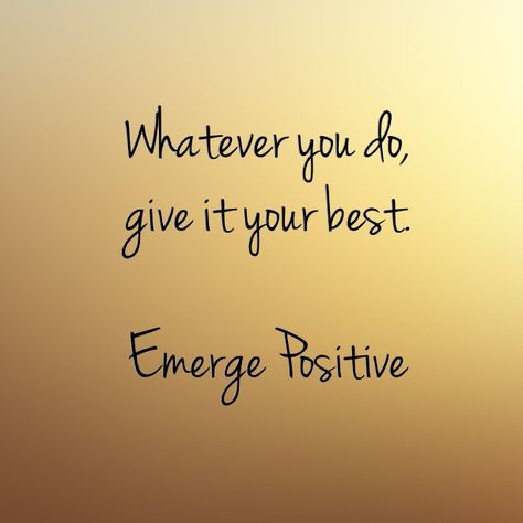 Each day, 'our best effort' changes. Sometimes, stress or tiredness stops us from performing at our top level. Regardless, whatever you are doing, give it your best. Be grateful for what you have and take pride in your work. Remember, it's not what you do, but HOW you do it that matters. People will take notice and learn from you when you consistently work in integrity. Bring your best today. Emerge Positive Taking Pride In Your Work Quotes, Take Pride In Your Work Quote, Work Quote, Encouraging Thoughts, Parents As Teachers, Be Grateful, Work Quotes, Each Day, Boss Babe