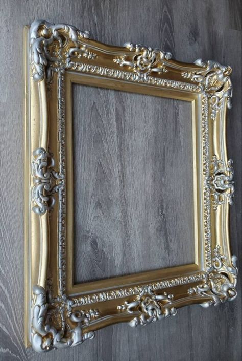 12x16 Gold Chic Frame, Baroque Frame, Victorian Picture Frame, Wedding Frame, Ornate Frame, French Style, Classic Colonial Frame, Fancy Idea - Etsy Frame Canvas Art, Wall Picture Frame, Victorian Picture Frames, Baroque Frame, Frame Wall Collage, Small Picture Frames, Picture Frame Crafts, Ornate Picture Frames, Victorian Frame