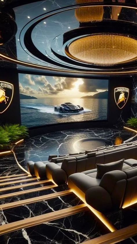 Yacht Aesthetic - Luxurious Lamborghini Room Interior#boating #sunset #wind #navigation Super Yachts Interior, Lamborghini Yacht, Cyberpunk Character Art Male, Yachts Interior, Theatre Room Ideas, Beautiful Dorm Room, Yacht Aesthetic, Luxury Yacht Interior, Best Yachts