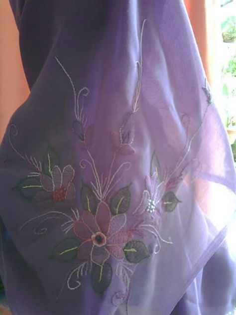 Drawstring Backpack, Hand Embroidery, Embroidery