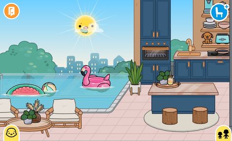 Toca Boca Pool Ideas, Pool Ideas, Swimming Pool, Swimming Pools, Family Guy, Swimming, Pool, Fictional Characters