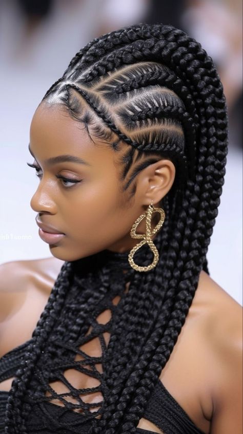 Zillion Braids, African Hair Style, Embrace Natural Hair, Cornrow Hairstyle, Latest Hair Braids, Hair Braid Patterns, Braids Styles, African Hair Braiding Styles, Hairstyles For Girls