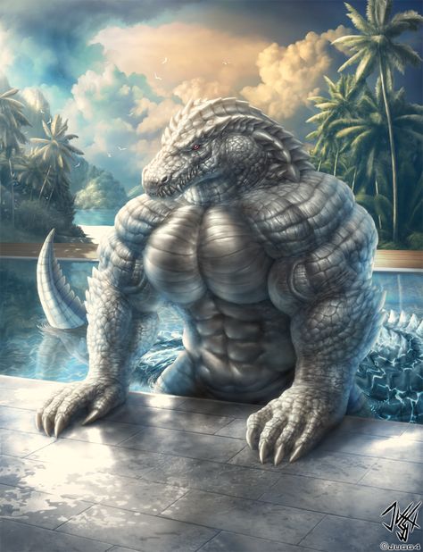 Navy Art, Cool Monsters, Arte Animal, Anime Dragon Ball Super, Beautiful Drawings, Anime Drawings Boy, Anime Dragon Ball, Reptiles, Scales