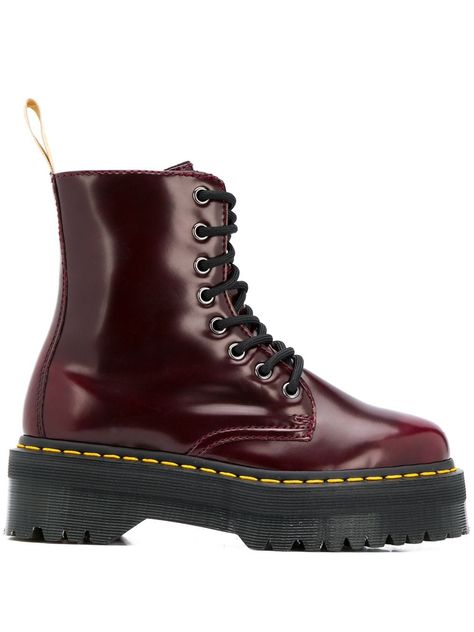 Red Combat Boots, Dr Martin Boots, Red Doc Martens, Doc Marten Boot, Doc Martens Style, Doc Martens Boots, Army Boots, Leather Biker Boots, Dr Martens Boots