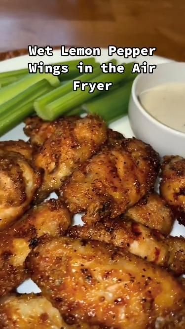 Lemon Pepper Chicken Wings Recipe, Lemon Pepper Sauce, Lemon Pepper Chicken Wings, Lemon Pepper Wings, Pepper Seasoning, Lemon Pepper Seasoning, Lemon Pepper Chicken, Gathering With Friends, Pepper Chicken