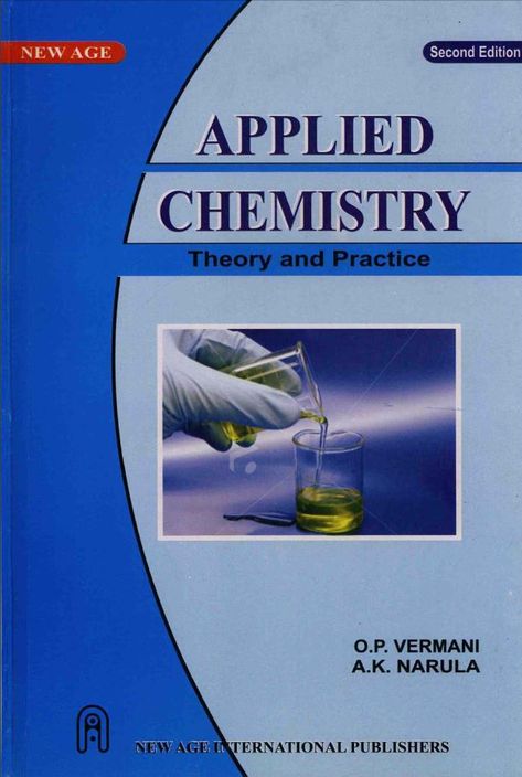 Appliedchemistry Practice Applied Chemistry, Chemistry Book Pdf, Chemistry Book, Inorganic Chemistry, Chemistry Textbook, Engineering Books, Books Collection, Science Books, Book Collection