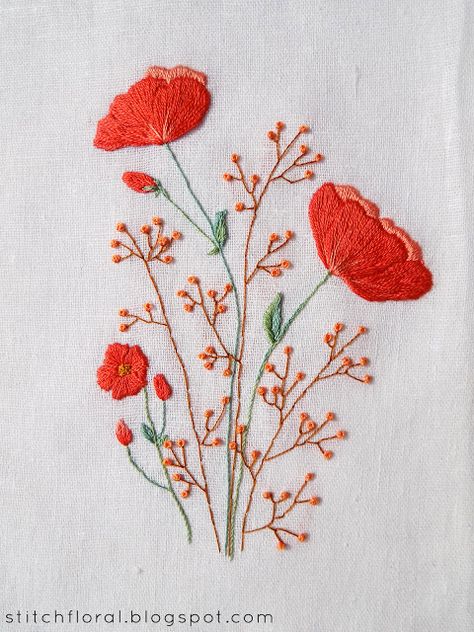 Crewel Embroidery Kits, Crazy Quilting, Pola Sulam, Hand Embroidery Flowers, Brazilian Embroidery, Embroidery Flowers Pattern, Simple Embroidery, Silk Ribbon Embroidery, 자수 디자인