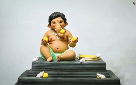 Vishal Shinde Ganpati Murti, Bal Ganesh Murti, Ganpati Paintings, Ganpati Photo, Ganpati Murti, Bal Ganesh, Ganpati Idol, Ganesh Murti, Ganpati Bappa Photo