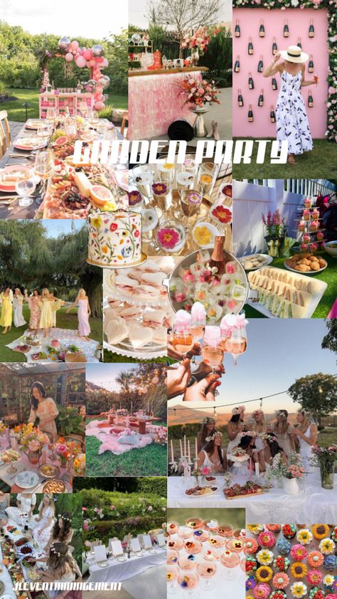 #gardenparty #garden #bachelorette #bacheloretteparty #gardenbachelorette Garden Bachelorette, Hens Night Theme, Galentines Party, Bachelorette Themes, Hens Night, Garden Party, Bachelorette Party, Bridal Shower