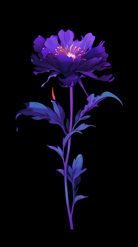 Vivisteria Flower Elemental, Magic Plants Art, Magic Aesthetic Purple, Plant Magic Aesthetic, Fantasy Plants Art, Magic Flower Art, Flower Concept Art, Swamp Flowers, Vampire Flower