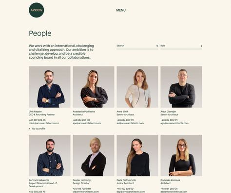 Staff Page Design, Team Website Page, Team Page Web Design, Our Team Page Design, Team Website Design, Fonts For Website, Portfolio Website Design Inspiration, Web Presentation, Website Design Inspiration Business