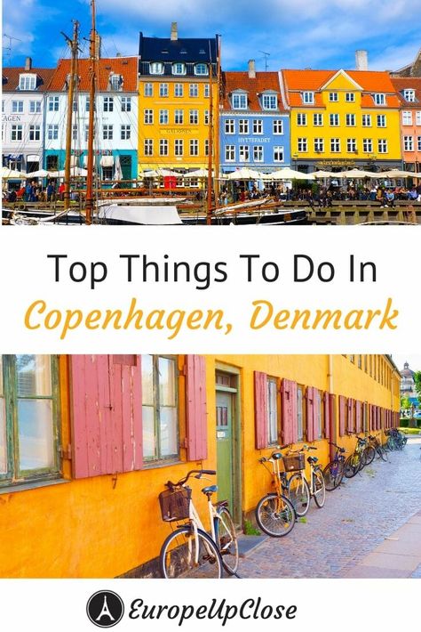 Top Things to do in Copenhagen, Denmark - Europe Up Close  Best Things to Do in Copenhagen Denmark including tops Copenhagen attractions and the top sight you must put on your Copenhagen Things to do list and your scandinavia travel tips and scandinavia itinerary.   #copenhagen  #denmark #nyhavn #kobenhavn #scandinavia #visitdenmark #copenhagenitinerary #copenhagensights #copenhagenthingstodo #europe #traveleurope #travel #itinerary #travelideas #traveltips #danish #luxurytravel #traveling #wand Scandinavia Itinerary, Copenhagen Things To Do, Copenhagen Attractions, Denmark Travel Guide, Things To Do List, Things To Do In Copenhagen, Visit Denmark, Copenhagen Travel, Denmark Copenhagen