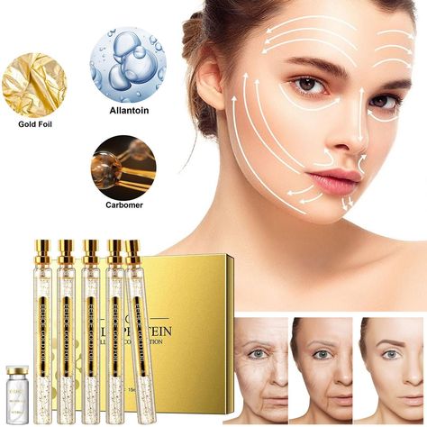 Find many great new & used options and get the best deals for InstaLift Protein Thread Lifting Set Soluble Nano Gold Essence Combination US at the best online prices at eBay! Free shipping for many products! Thread Lift, Collagen Serum, Skin Line, Forehead Wrinkles, Face Wrinkles, Eye Wrinkle, Lighten Skin, Improve Skin Elasticity, Wrinkle Remover