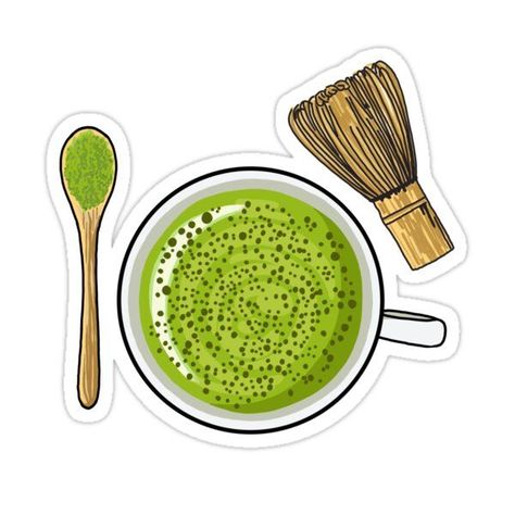 Cute and delicious matcha stickers for your planner, notebooks, or wherever you want to add a little bit of green tea love! #matcha #tea . #Matcha_Sticker #Food_Sticker #Preppy_Stickers #Cute_Laptop_Stickers Matcha Sticker, Ladybird Tattoo, Food Sticker, College Stickers, Sticker Design Inspiration, Preppy Stickers, Cute Laptop Stickers, Green Sticker, Floral Border Design