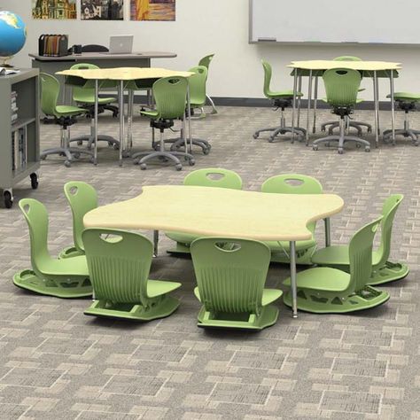 Classroom Seating Ideas, Stool Color Chart, Floor Tables, Flexible Seating Classroom, Beach Chair With Canopy, Floor Furniture, Alternative Seating, Daycare Design, Classroom Seating