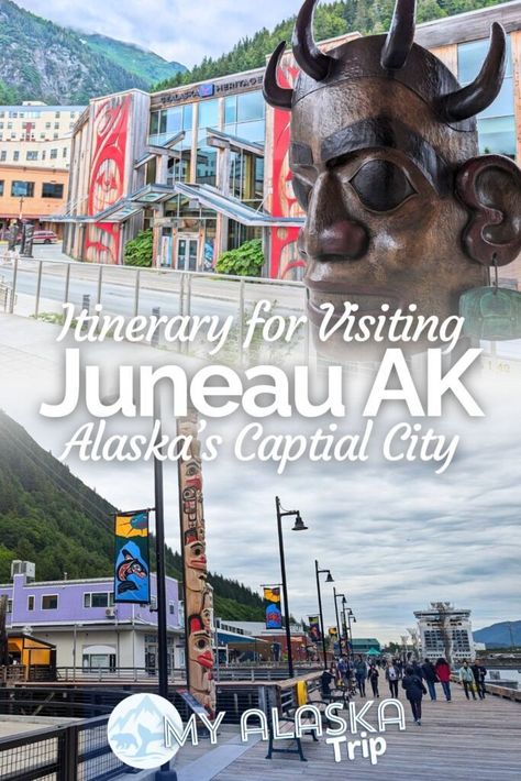 3 Day Juneau Itinerary - Beautiful Sights and Alaska Native Culture Native Culture, Juneau Alaska, Plan A Trip, City Museum, See The Northern Lights, Capitol Building, Alaska Travel, Cruise Port, Beautiful Sights