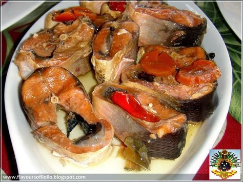 ILOILO FOOD TRIP: Spanish-style Bangus Sardines Iloilo Food, Spanish Sardines, Sardines Recipe, Bangus Recipe, Bistek Recipe, Milk Fish, Sliced Carrots, Sardine Recipes, Food Business Ideas