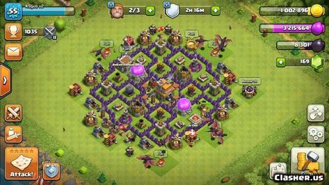 Game Coc, Clash Of Clans Troops, Town Hall 4, Clash Of Clash, Town Hall 6, Clash Of Clans Account, Clash Of Clans Game, Trophy Base, Clash Of Clans Free