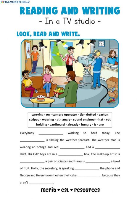 Reading And Writing Worksheets, Grade 2 English Worksheets Grammar, Picture Comprehension, Phonics Reading Passages, First Grade Reading Comprehension, Reading Comprehension Kindergarten, Reading Comprehension Lessons, English Activities For Kids, 2nd Grade Math Worksheets