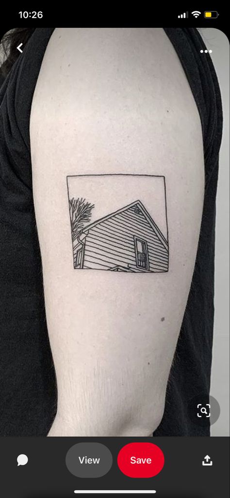 Dog In Window Tattoo, Open Window Tattoo, Window Tattoo Simple, Window Tattoo, Artsy Tattoos, Small Attic, Portfolio Ideas, Tattoo Portfolio, Jewelry Tattoo