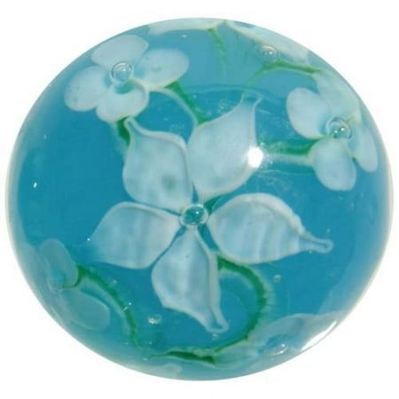 Beautiful handmade solid glass marble measures 22mm (7/8"). Each marble is beautifully crafted and unique. Color: Blue. Marbles Images, Marble Ball, Light Blue Flowers, Glass Marbles, Paperweights, Handmade Art, Blue Glass, Glass Collection, Blue Flowers