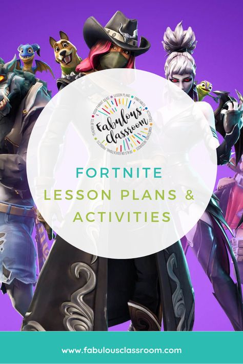 Fortnite Classroom Ideas, Fortnite Activities, Library Management, Unit Studies Homeschool, Fortnite Party, Creative Lesson Plans, Map Skills, Classroom Transformation, Teachers Pay Teachers Seller