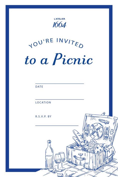 Elevate your picnic into something worth remembering with this printable invitation! Follow us for more printables and outdoor entertaining inspiration. Picnic Invitations, Picnic Date, Stationary Design, Invitation Printable, Youre Invited, Outdoor Entertaining, Printable Invitations, Dog Days, Follow Us